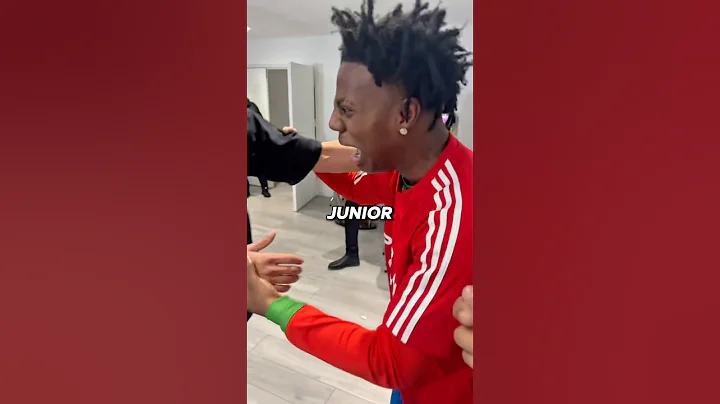 Cristiano Jr. Made IShowSpeed CRY at the Gym 😳 #ronaldo #ishowspeed #shorts