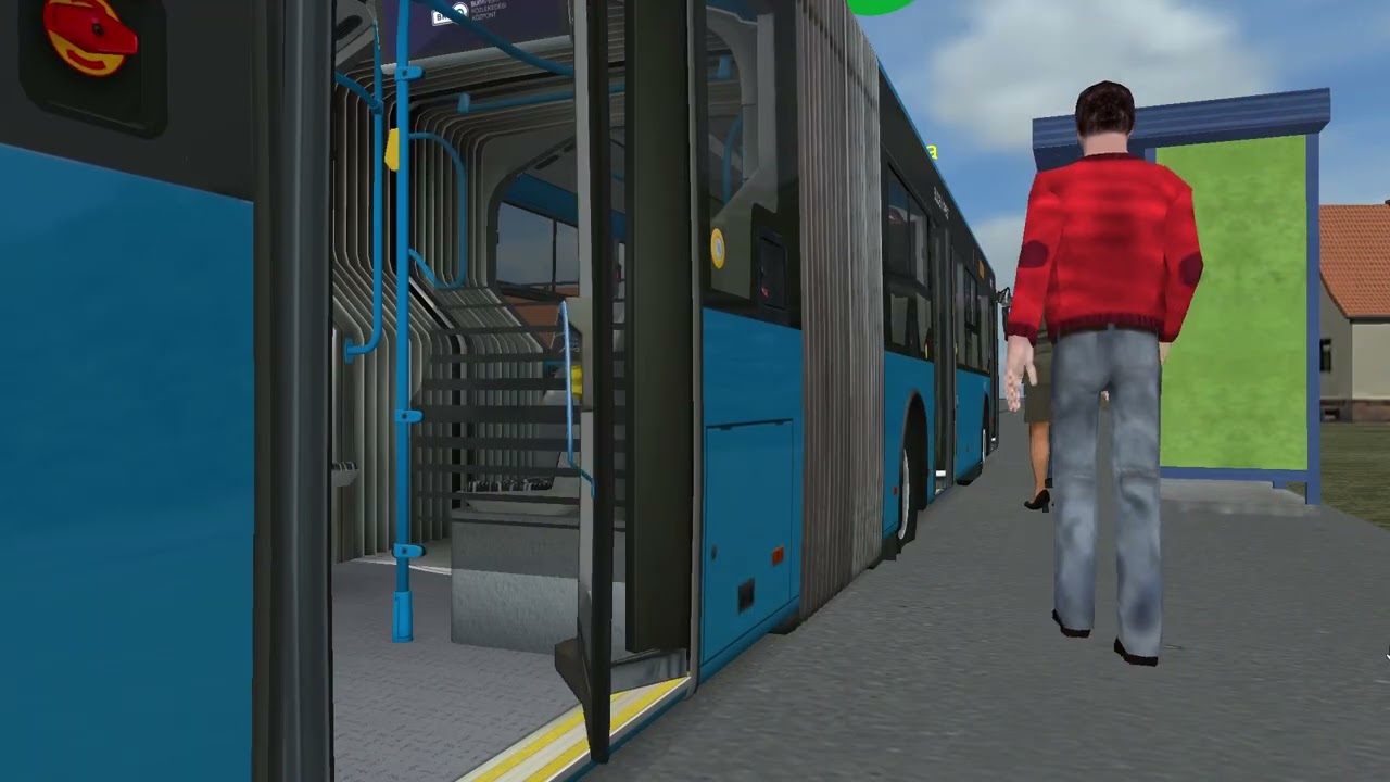 Omsi 2 BudaPest Fiktív 20-As Busz Teszt Mercedes Conecto G Arriva-BKK-Val