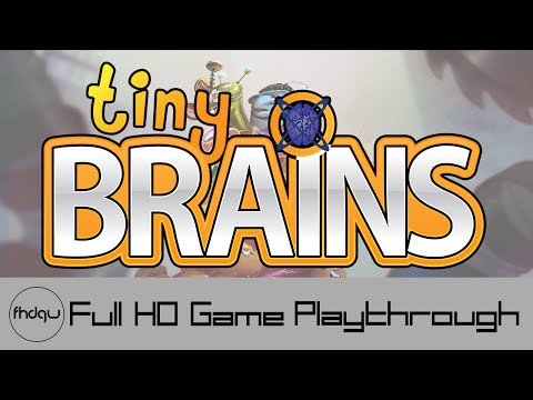 Видео: Кооперативният пъзел Tiny Brains ще бъде PS4 заглавие за изстрелване