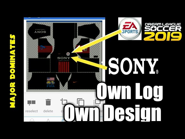 How To Make Your Own Kit In Dream League Soccer 2019 | Own Logo Own Design  - Youtube