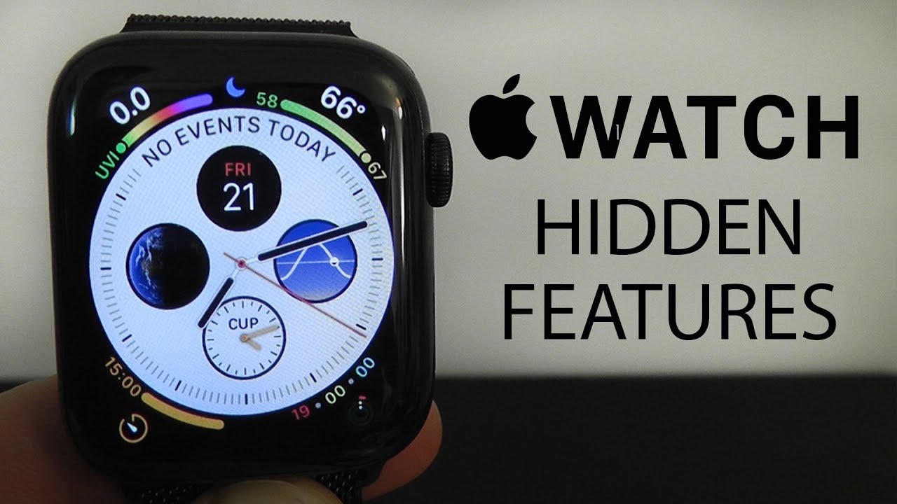 Apple Watch Series 4 Hidden Features 