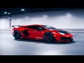 Flame Spitting Aventador SVJ Midnight Run | 4K