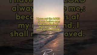 Psalms 16:8#Jesus #worship #music #inspiration #bible #motivation #foryou #subscribe #shorts