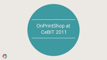 OnPrintShop ad RadixWeb Team at CeBIT 2011