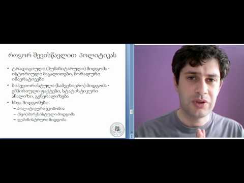 დავით აფრასიძე-პოლიტიკის გაგება 1.3