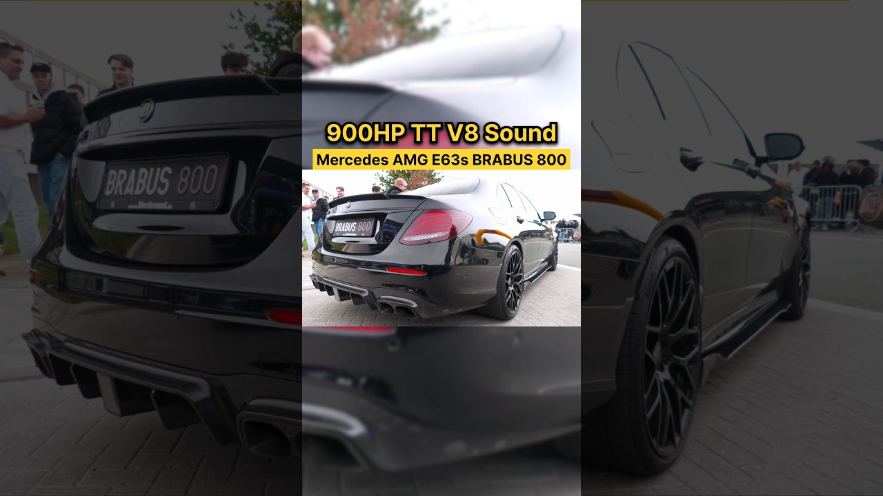 900HP E63S BRABUS 800 Sound 🔊🔥