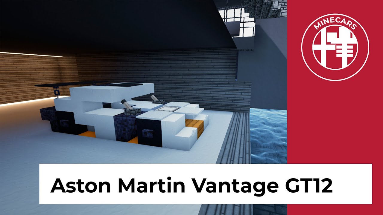 Minecraft Tutorial | Aston Martin Vantage GT12