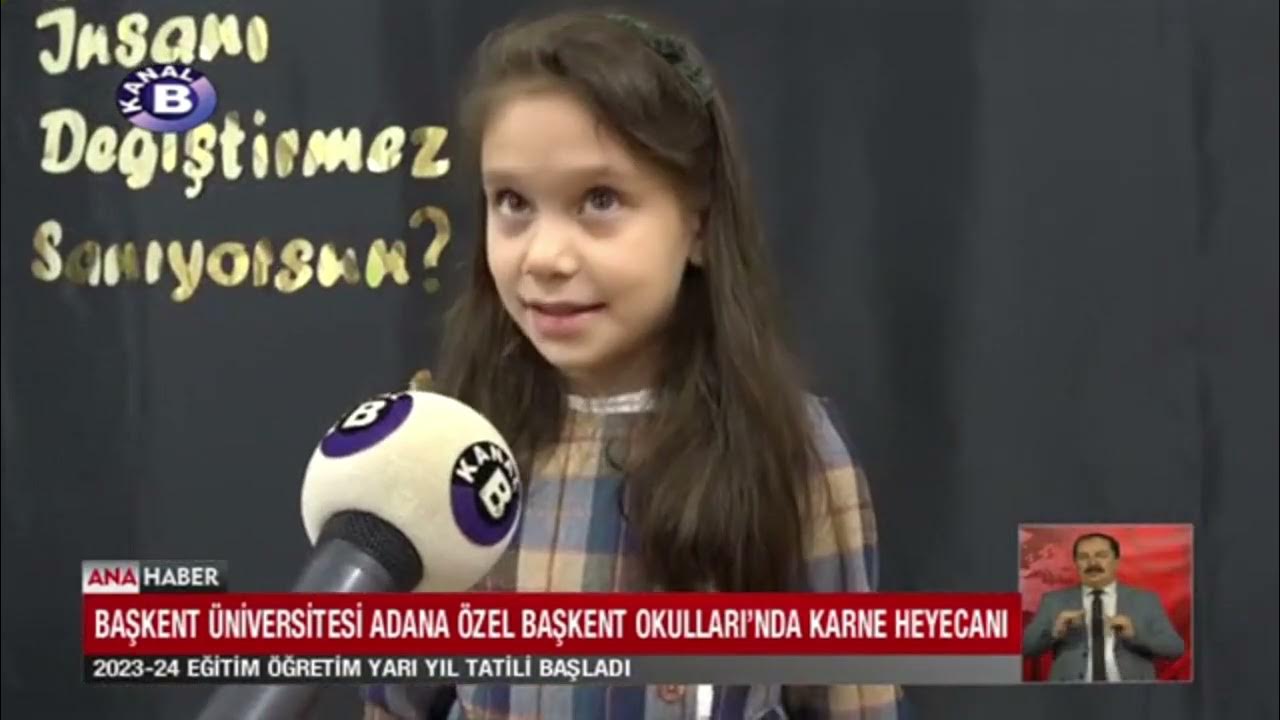 Adana Özel Başkent Okulları'nda karne heyecanı