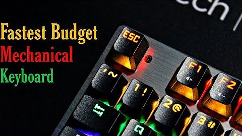 A4 Tech B760 Bloody Full Mechanical Gaming Keyboard | Unboxing and Overview |