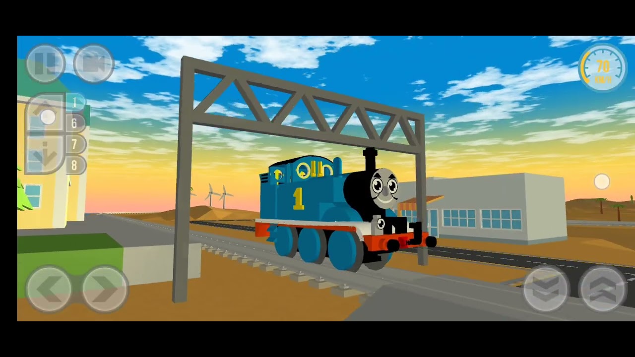 Thomas levou vários acidentes no draw bricks parte 1