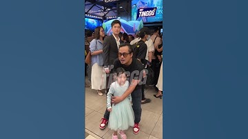 Thấy cưng khi La Thành dẫn theo con gái yêu đi sự kiện chung.