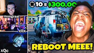 iShowSpeed $300,000 Fortnite Challenge (ft. xQc, Mongraal, Clix)