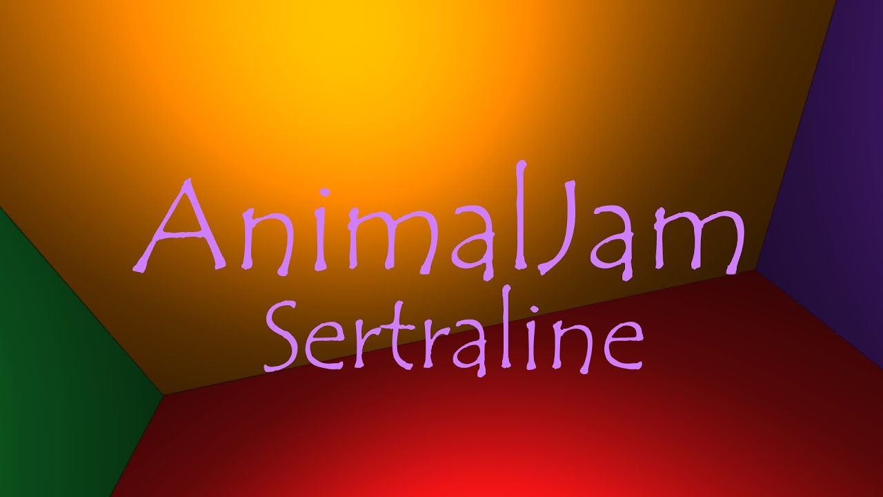 AnimalJam - Sertraline Lyric Video
