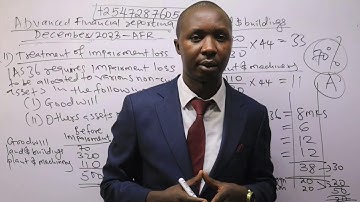 ADVANCED FINANCIAL REPORTING AND ANALYSIS- DECEMBER 2023 SITTING KASNEB EXAMS(IAS 12,19 AND 36)