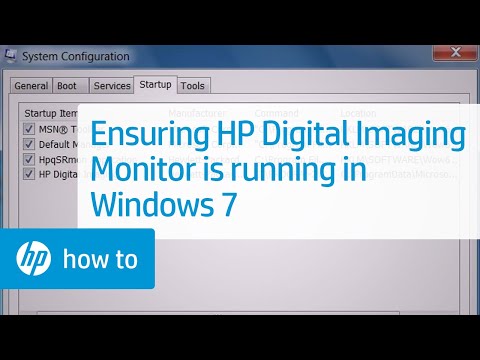 Ensuring HP Digital Imaging Monitor is Running on Your Computer - Windows 7 | HP Displays | HP