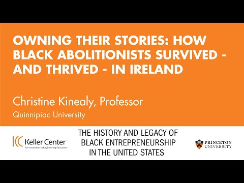 Professor shares history of Black abolitionist movement in Ireland