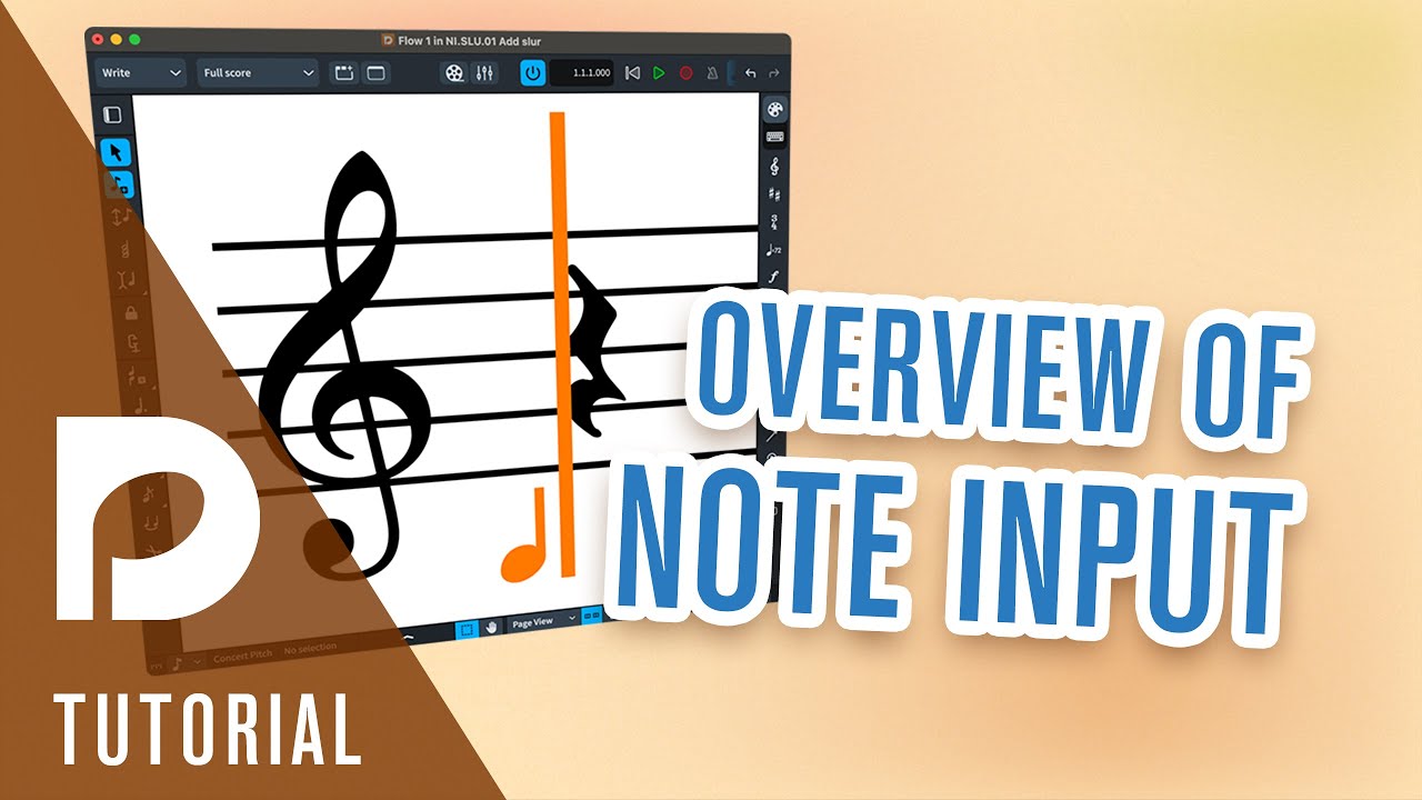 Overview of Note Input | Note Input - YouTube
