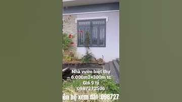Vỡ nợ buộc phải giảm giá  bán gấp biệt thự nhà vườn tuyệt đẹp châu đức bà rịa vũng tàu #shorts