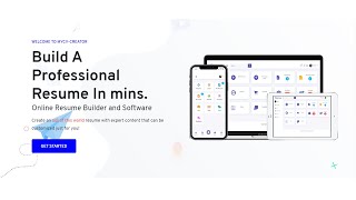 MY CV Creator Online Resume/CV and Cover letter Builder