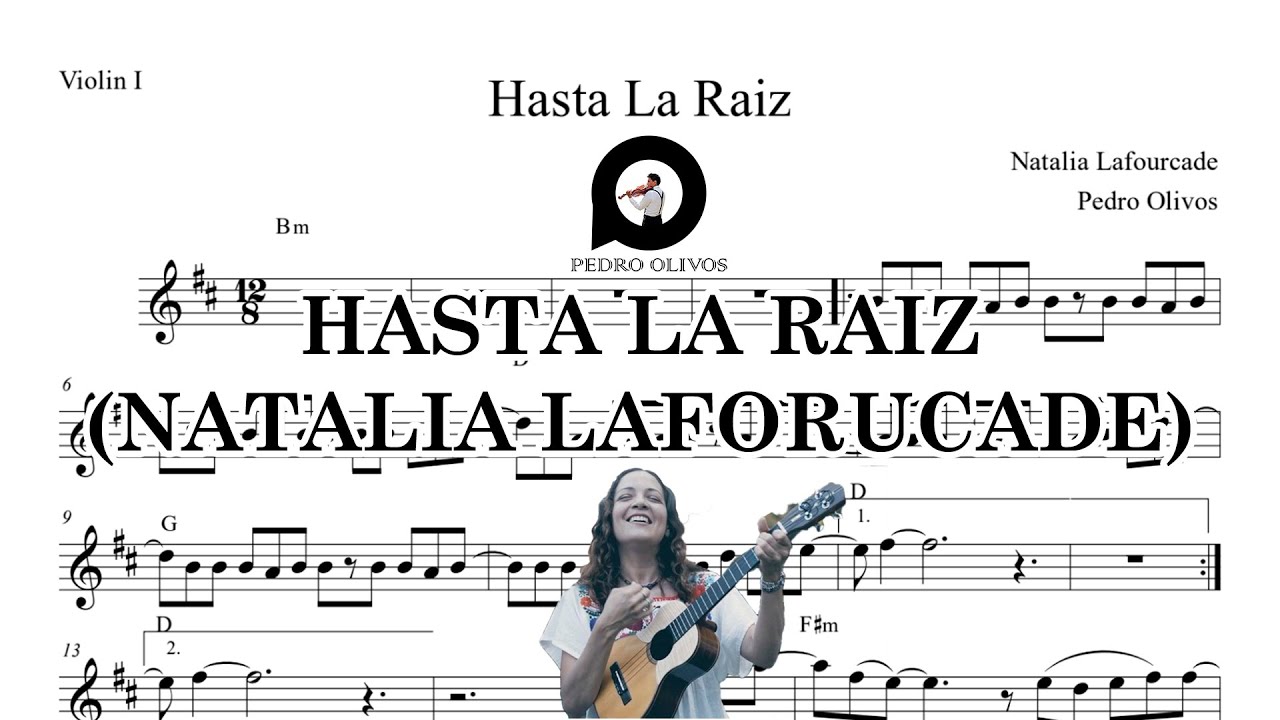 HASTA LA RAÍZ Partitura y Acordes