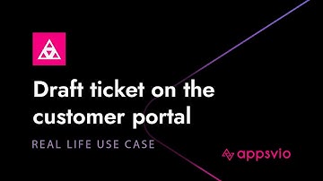 Draft ticket on the Jira customer portal – customize service desk portal