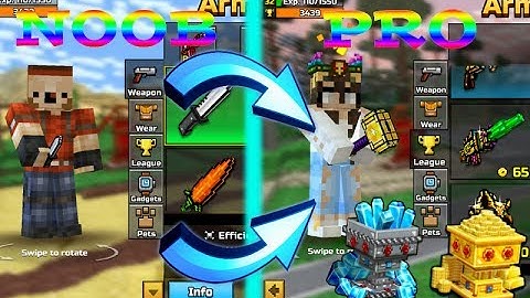 How to go from NOOB to PRO FAST in pixel gun 3d!!(NO HACKS!)