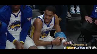Is Jordan Poole okay for the warriors