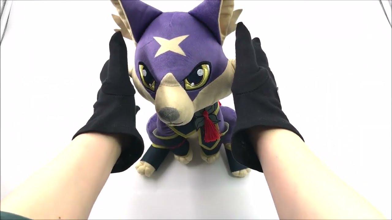 Monster Hunter Capcom "Palamute" Plush (by ItemLab) Showcase モンスターハンター『オトモガルク』ぬいぐるみ紹介動画