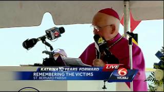 Former Archbishop speaks at memorial ceremony
