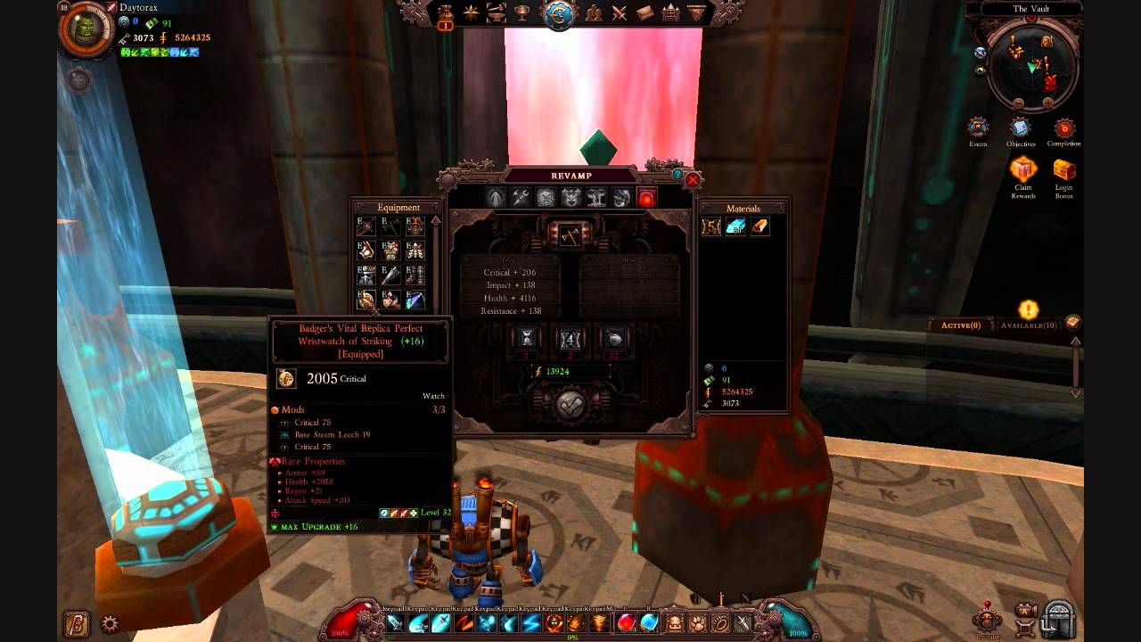 City Of Steam Crafting System Explained game version 1.3