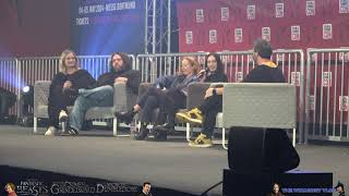 Favorite Sets and Props? | Alison Sudol, Dan Fogler, Poppy, Victoria | German Comic Con Dortmund