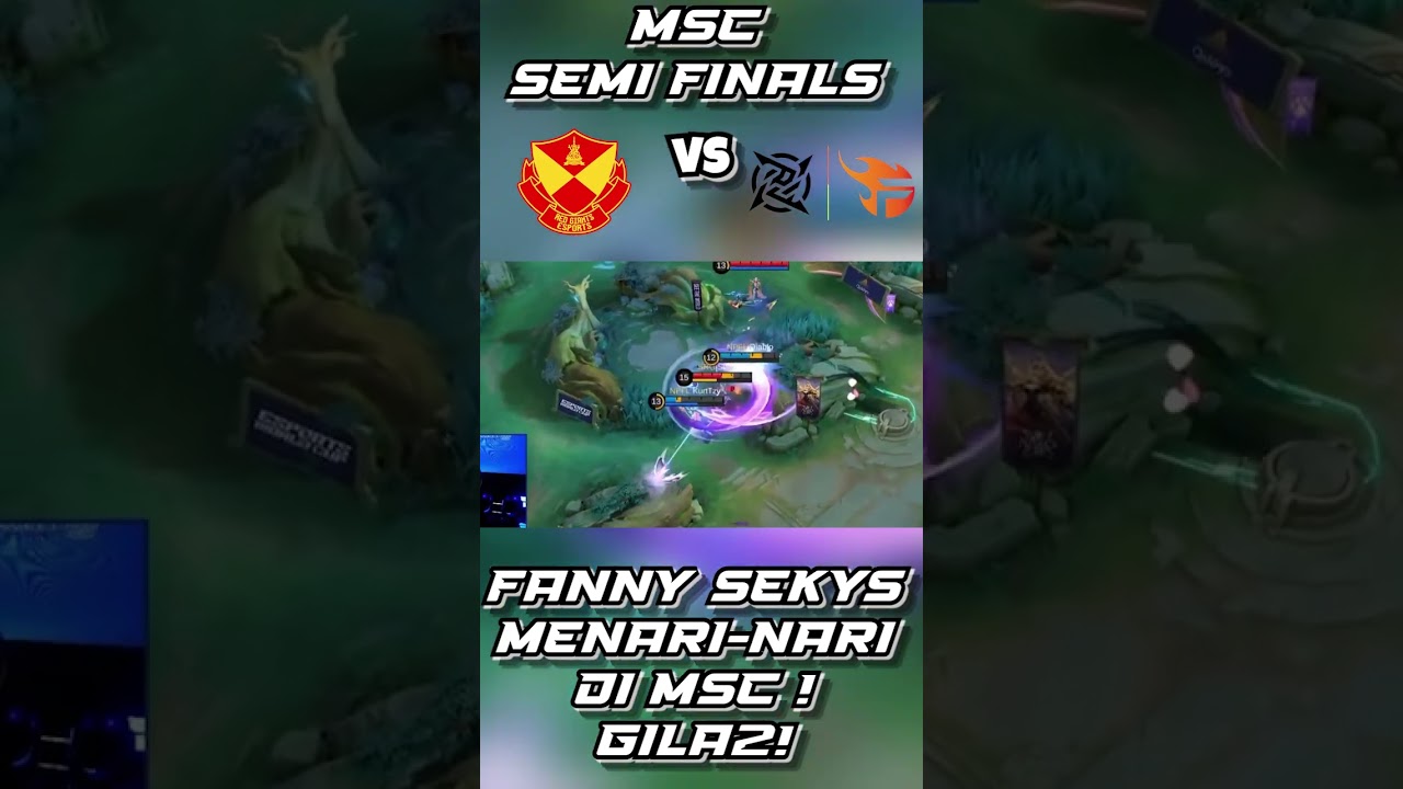 FANNY SEKYS MEMANG GILA2🔥🔥 INILAH JUARA MY !SRG LAYAK KE GRAND FINALS !#MSC #shortsvideo #shorts