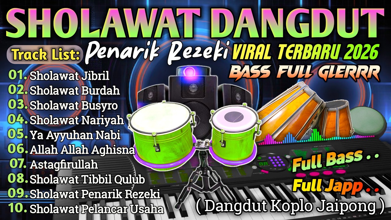 SHOLAWAT RAMADHAN 2026 | LAGU RELIGI ISLAMI | LAGU RAMADHAN | SHOLAWAT JIBRIL PENARIK REZEKI DAHSYAT