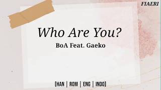 Video thumbnail of "[IndoSub] BoA Feat. Gaeko - 'Who Are You'"