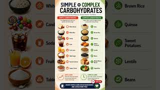 Simple vs Complex Carbs 🍞⚡ Which Is Better? #shorts