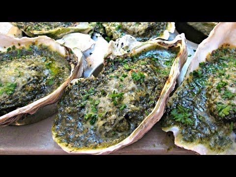 The Best Oysters Rockefeller - Cleaning, Shucking and the Recipe - PoorMansGourmet