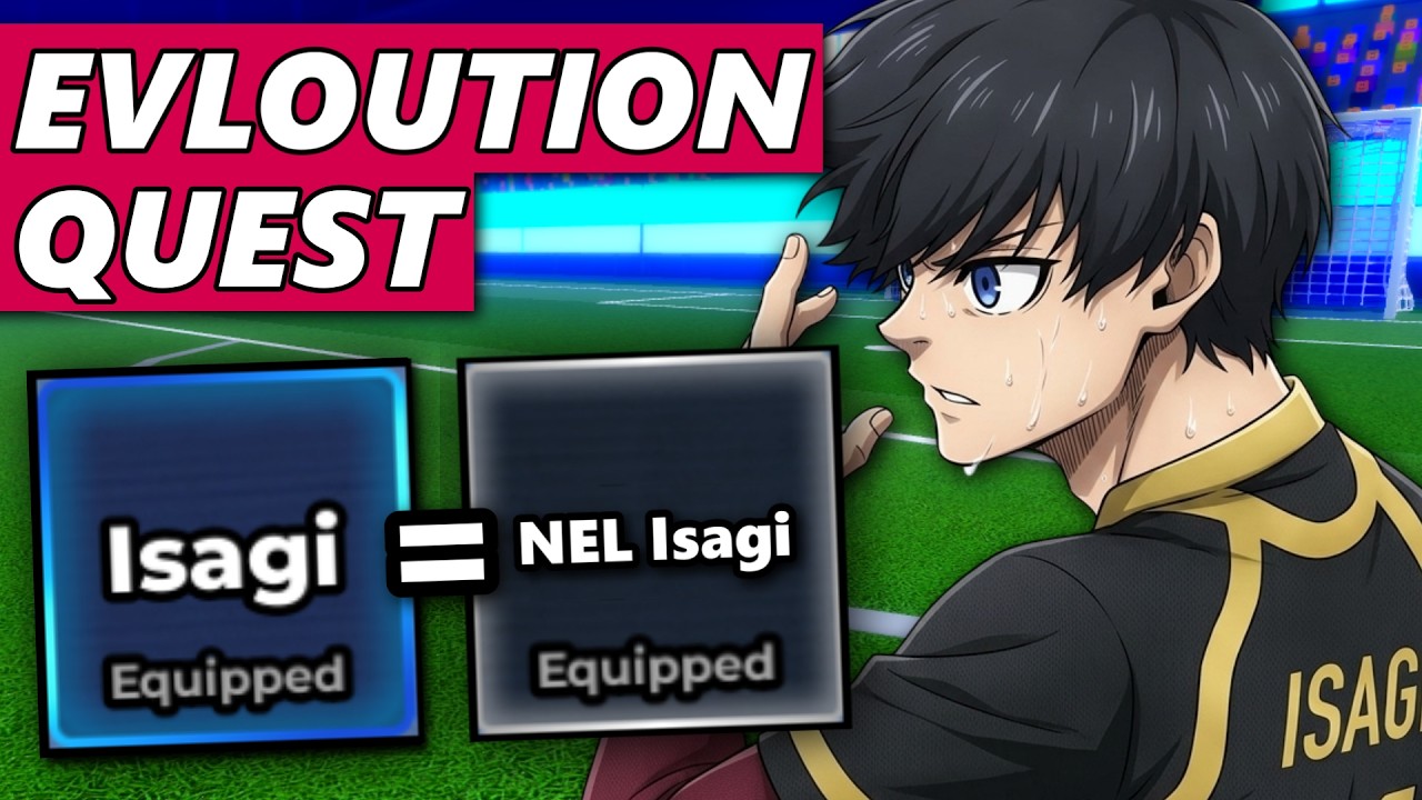 Isagi & NEL Isagi Evolution Quest (Full Showcase) | Blue Lock Rivals