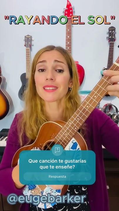 "RAYANDO EL SOL" / MANÁ (UKELELE CANCIÓN) - YouTube
