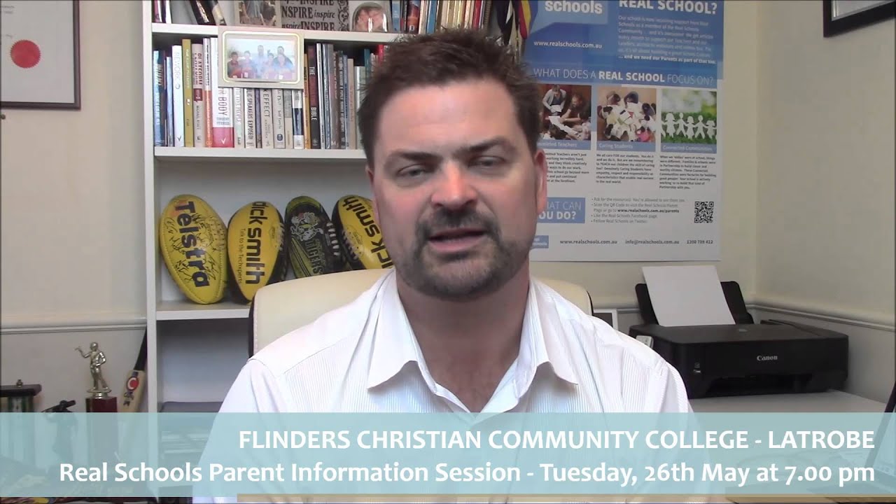 Real Schools - Flinders Christian Community College LaTrobe - Parent Information Session