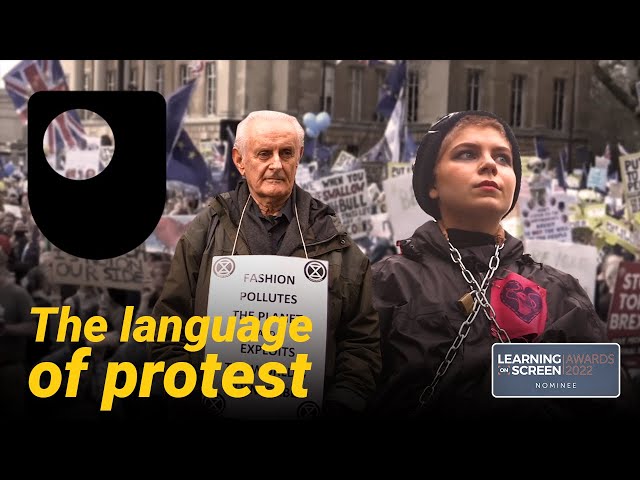 Open University: the language of protest