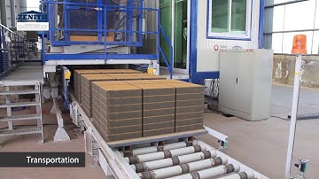 ZENITH 844 Fully Automatic Stationary Multilayer Machine with QGM Batching and Mixing Plant