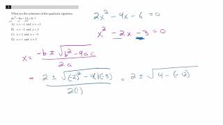 SAT Practice 5 - No Calc - Q 3 of 20