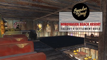 Fallout 4 No Mods Settlement Build - Nordhagen Beach Resort