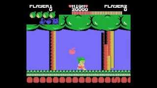 Wonder Boy - Gameplay - Wonder Boy (SG-1000) (NO DEATH) - User video