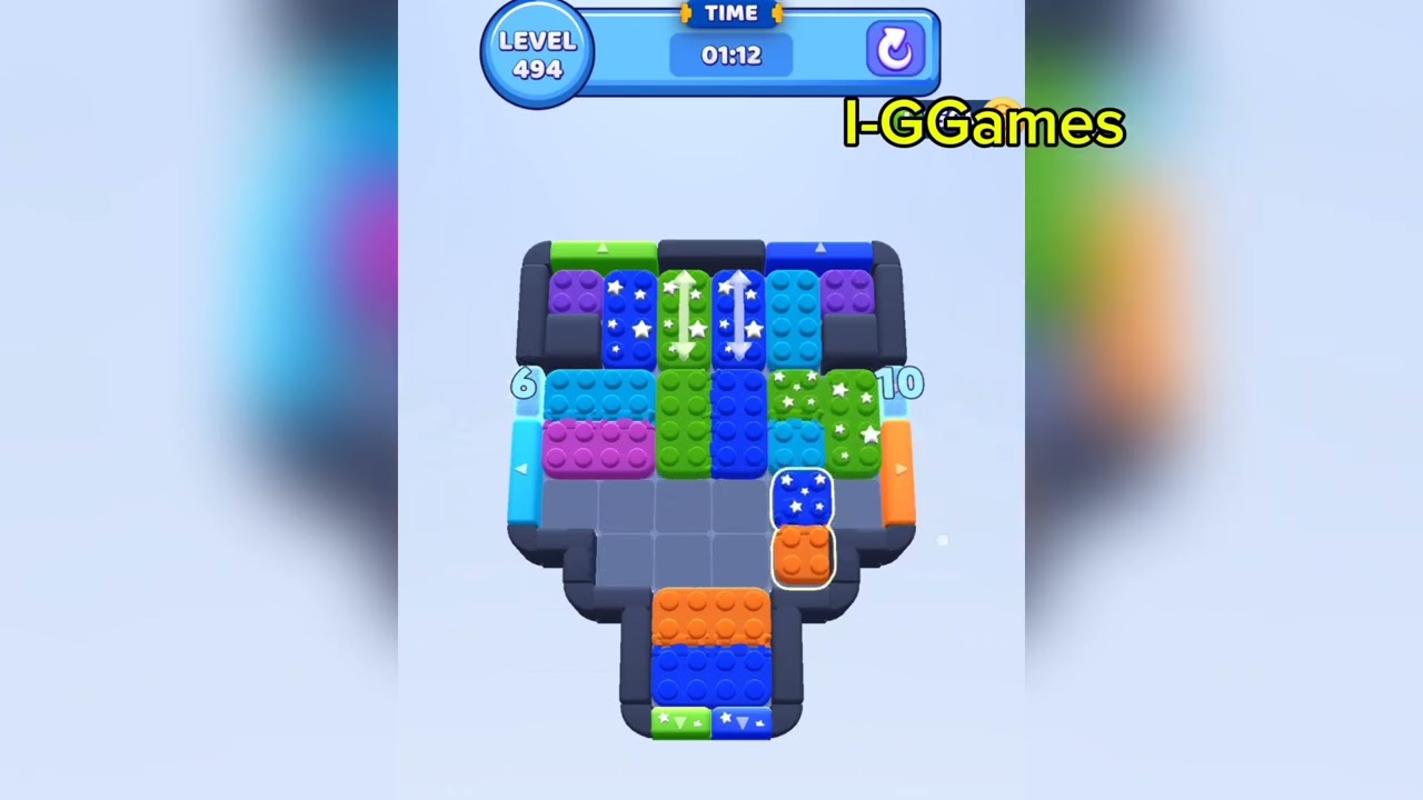 Color Block Jam Level 494 - YouTube