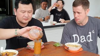 CRAZY, THIS FOREIGNER IS SO OVERLY INTO PETE THAT HE EATS MEATBALLS MIXED WITH PETE ft EXPERIENCE...