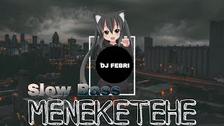 DJ MENEKETEHE SLOW BASS MANGKANE REMIX ( DJ FEBRI )