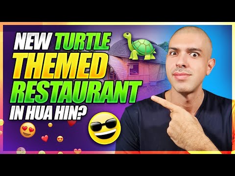 Peek Inside This New Restaurant in Hua Hin: Turtle Bay!