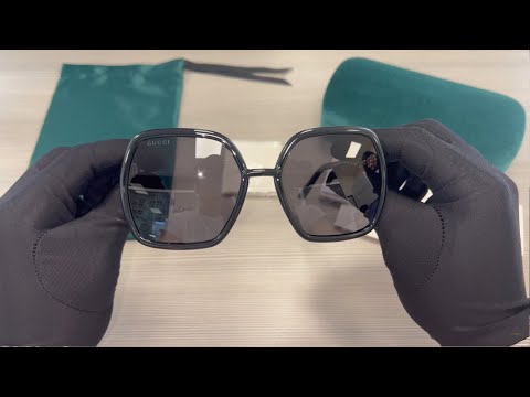 GUCCI♥サングラス スクエア サングラス ・ブラック | GUCCI公式