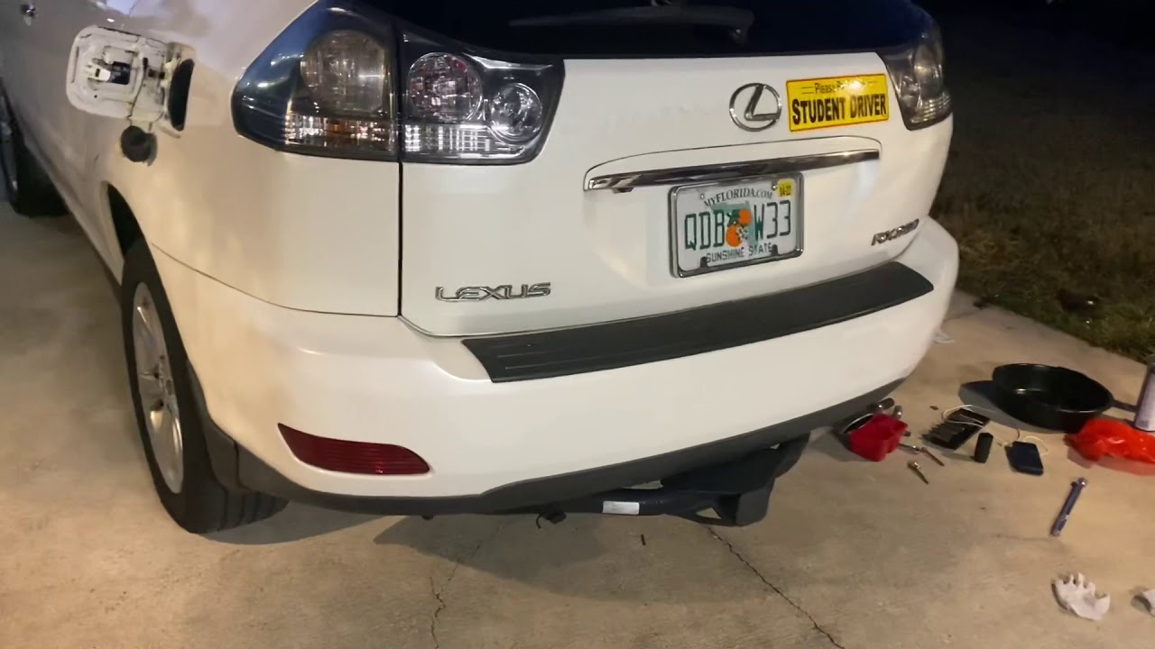 Lexus RX350 2008 gas cap replaced & fixed the check engine light YouTube